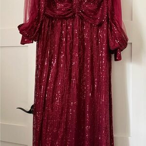 Elegant Sequin Evening Gown